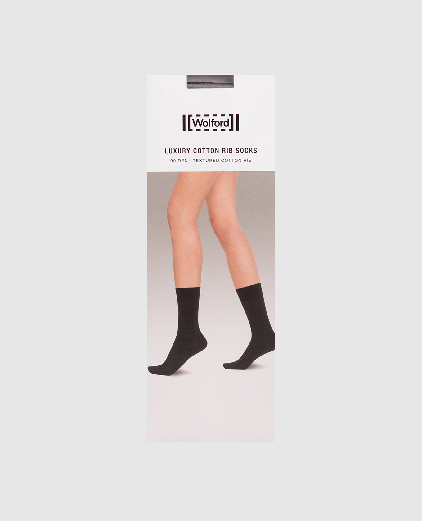 

Black socks 90 den Wolford
