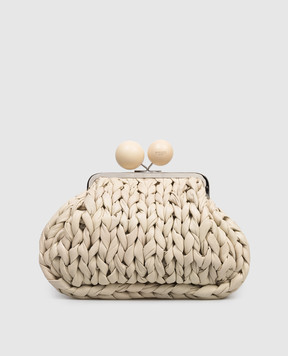 Max Mara Weekend Ivory leather bag Pasticcino WKALIBERO