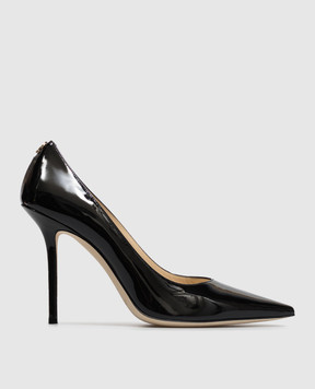 Jimmy Choo Black patent leather Love shoes LOVE100PWJ