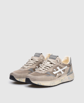 Premiata Brown combination sneakers MICK01 MICK01