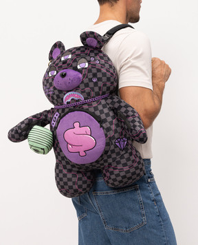 Sprayground Children's backpack PURPLE SLIME SHARK 910B8958NSZ
