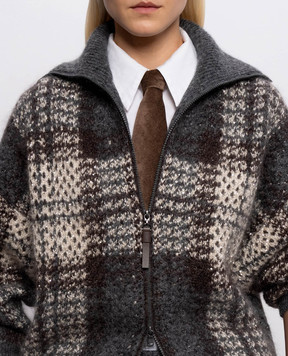 Brunello Cucinelli Brown corduroy tie MG547B3C99