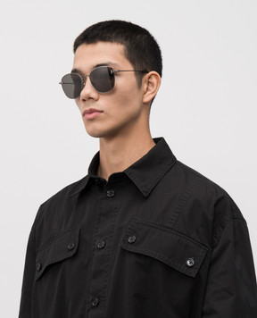 Tom Ford Grey sunglasses with logo FT1167K
