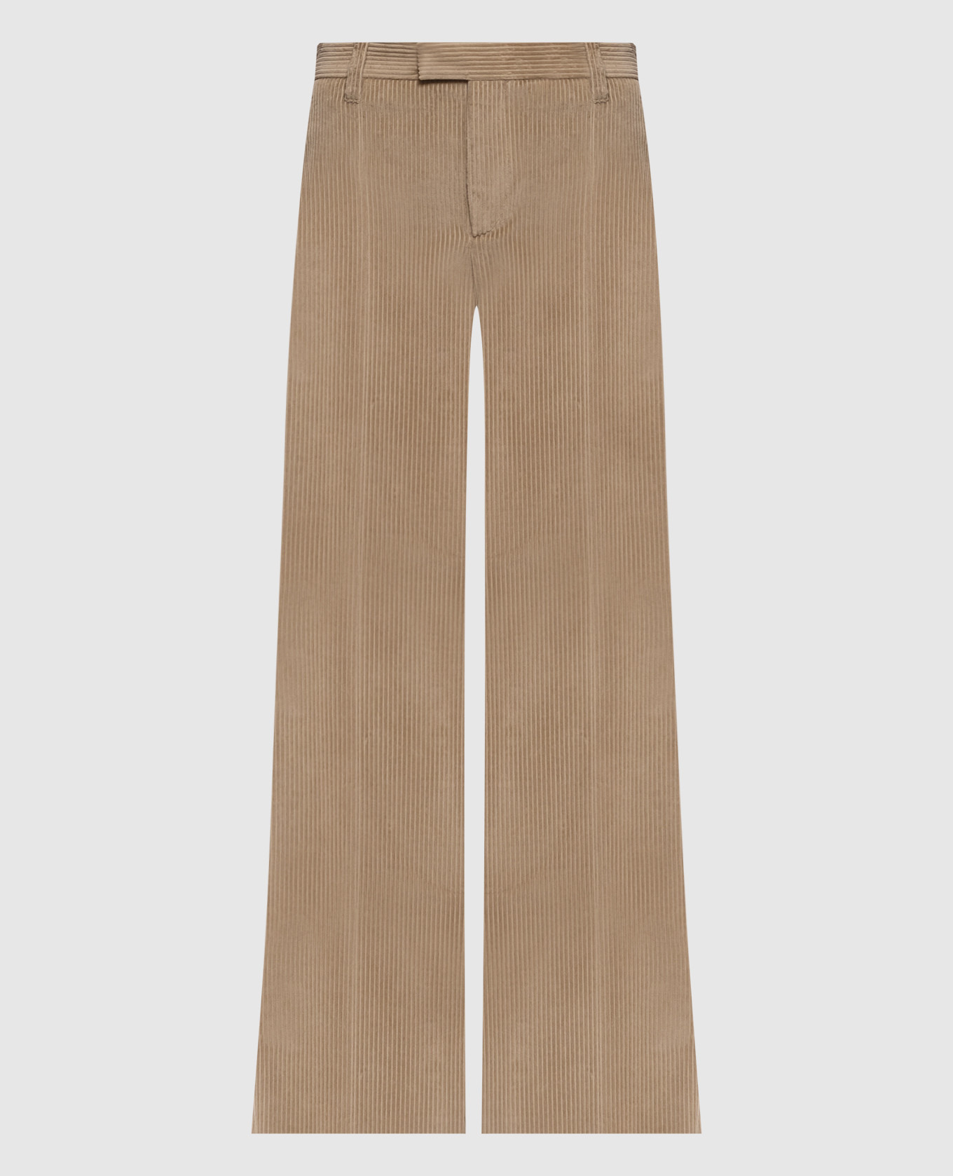 Beige corduroy pants Brunello Cucinelli