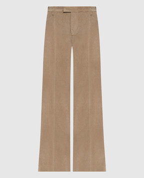 Brunello Cucinelli Beige corduroy pants MA180P9358