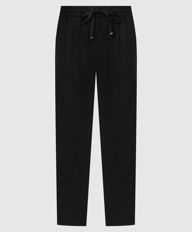 Black pants with wool