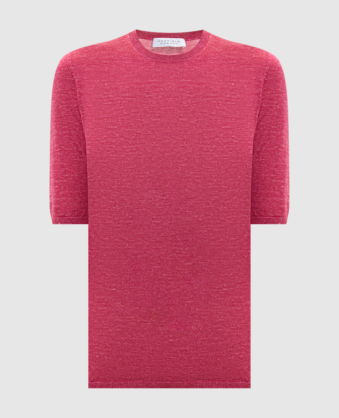 

Pink Chryse cashmere, silk and hemp top Gabriela Hearst