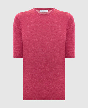 Gabriela Hearst Pink Chryse cashmere, silk and hemp top 3269833A118