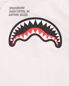 Sprayground Children's pink Shark T-shirt SPY1384LIGHT