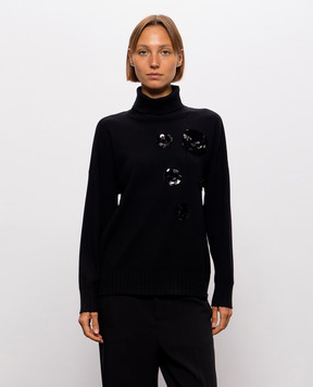 Twinset Black golf with sequins 262AT3100