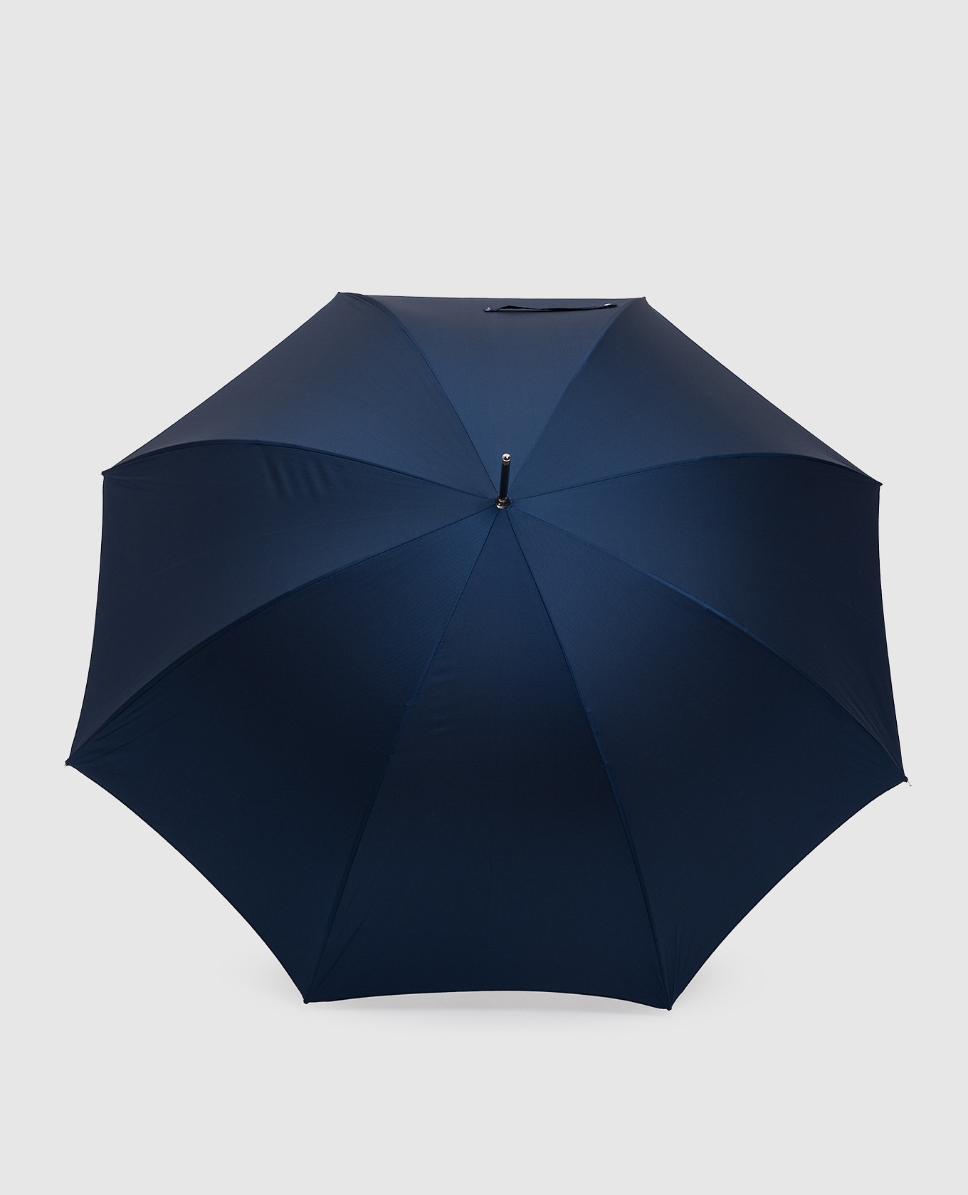 

Silver Eagle blue umbrella-cane Pasotti