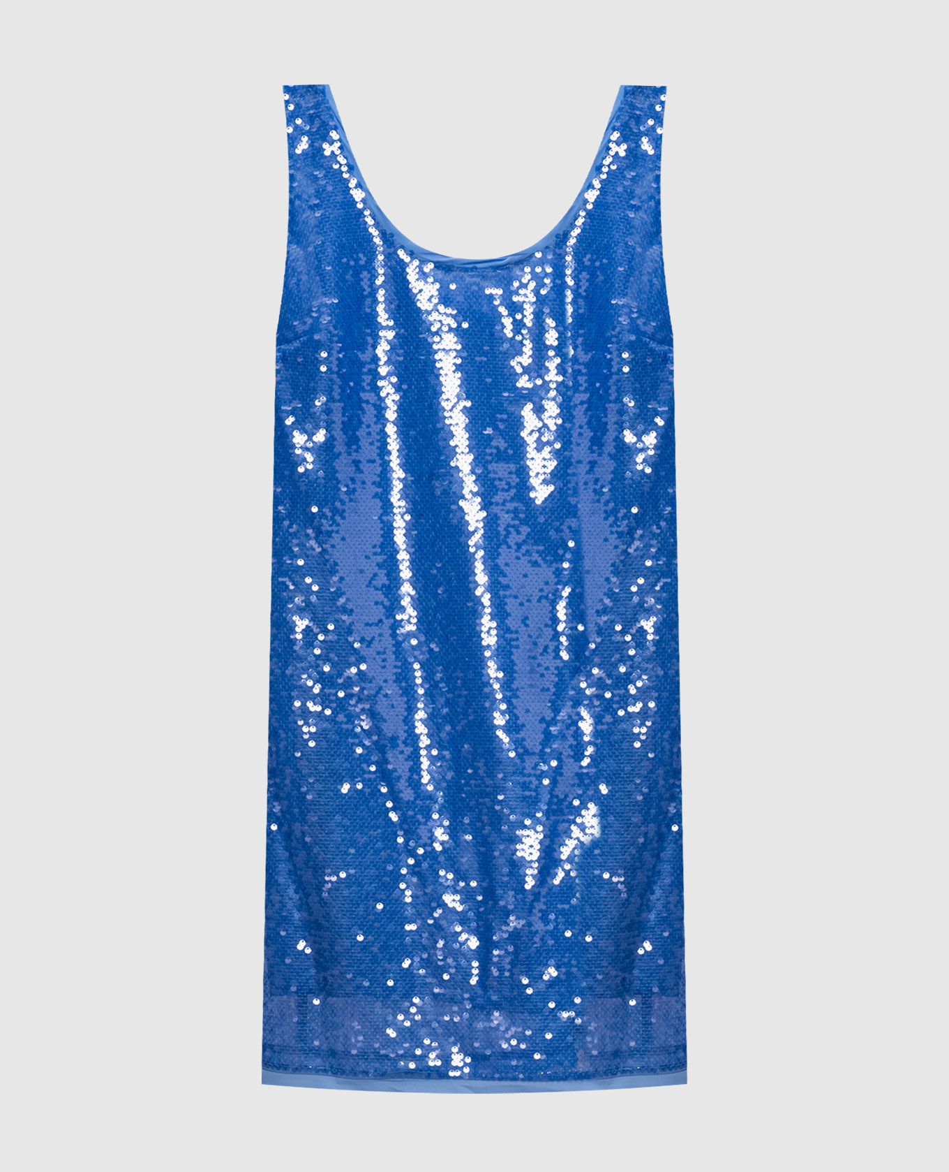 

Stacie blue sequin dress Simkhai