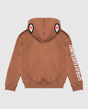 Sprayground Children's insulated hoodie SPY1567GBRWN