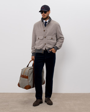 Brunello Cucinelli Gray cashmere sweater M2200124