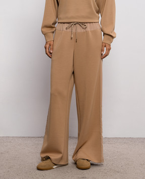 Twinset Beige sweatpants 262LI2LCC