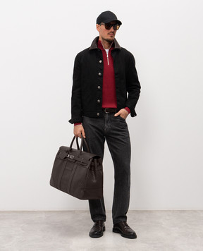 Brunello Cucinelli Burgundy jumper M29400104