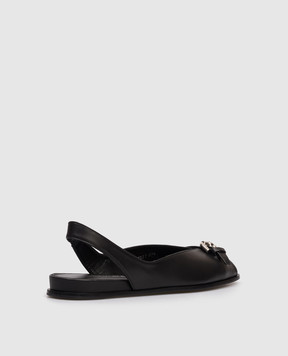 Premiata Black leather sandals M7331GOTEBORG