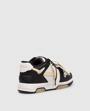 Off-White Out Of Office leather sneakers with logo OWIA259S26LEA008