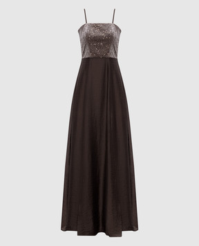 Peserico Maxi dress with sequins E027636645B