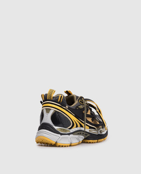 Off-White Yellow Be Right Back sneakers OMIA295S26FAB002
