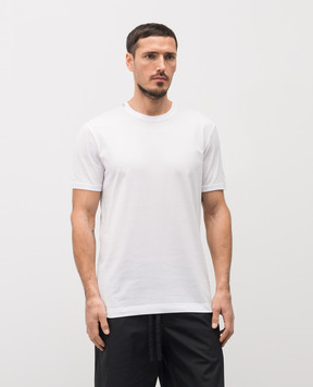 Dolce&Gabbana White T-shirt with logo G8JX7TG7P1A