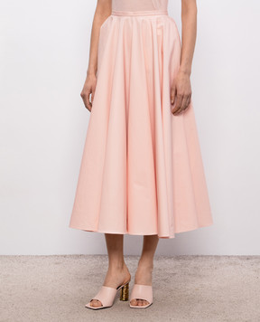 Givenchy Pink skirt with logo embroidery BW412Q1642