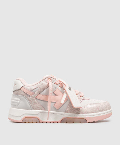 Scarpe da ginnastica rosa in pelle "Out Of Office"