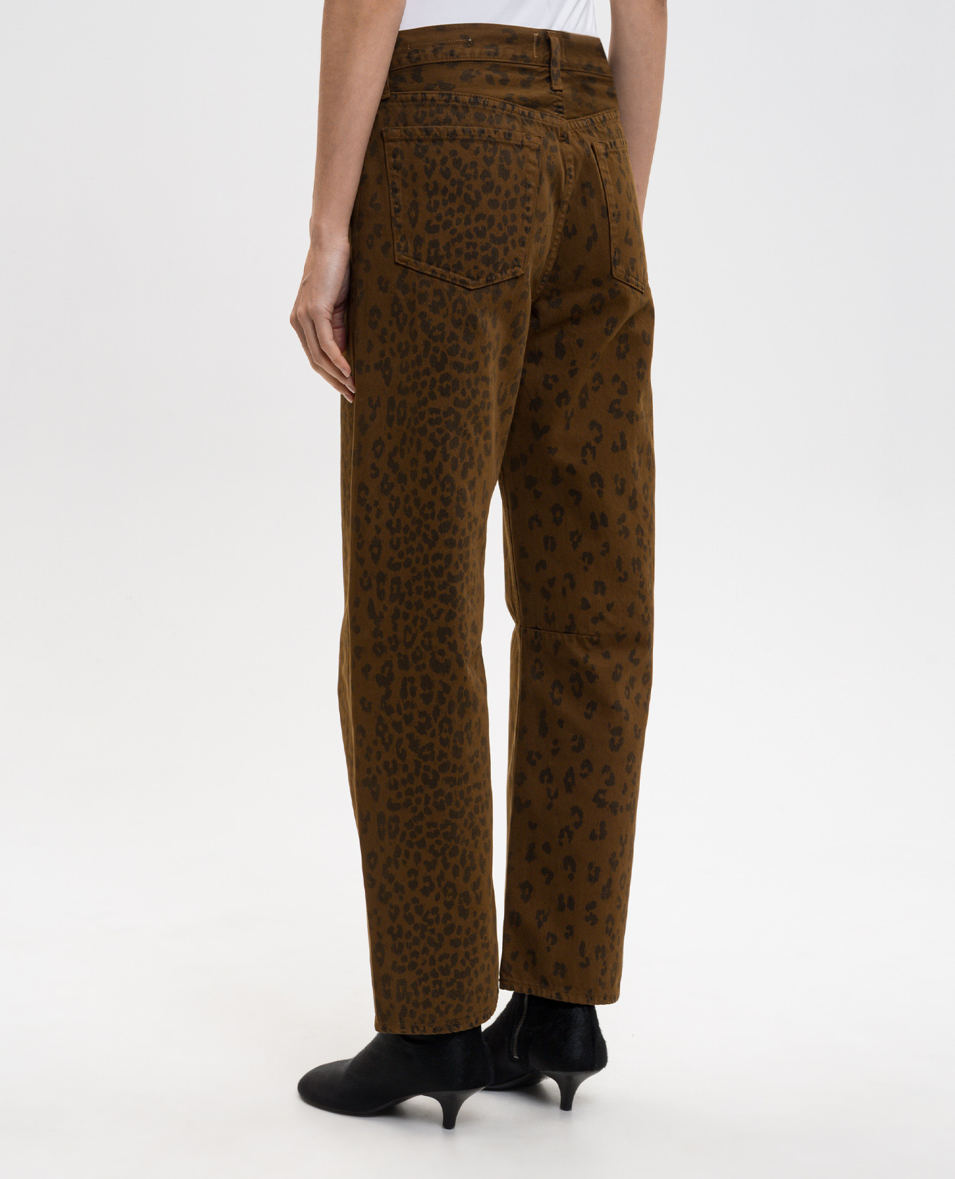 Miro Relaxed brown jeans in animal print CITIZENS OF HUMANITY 4
