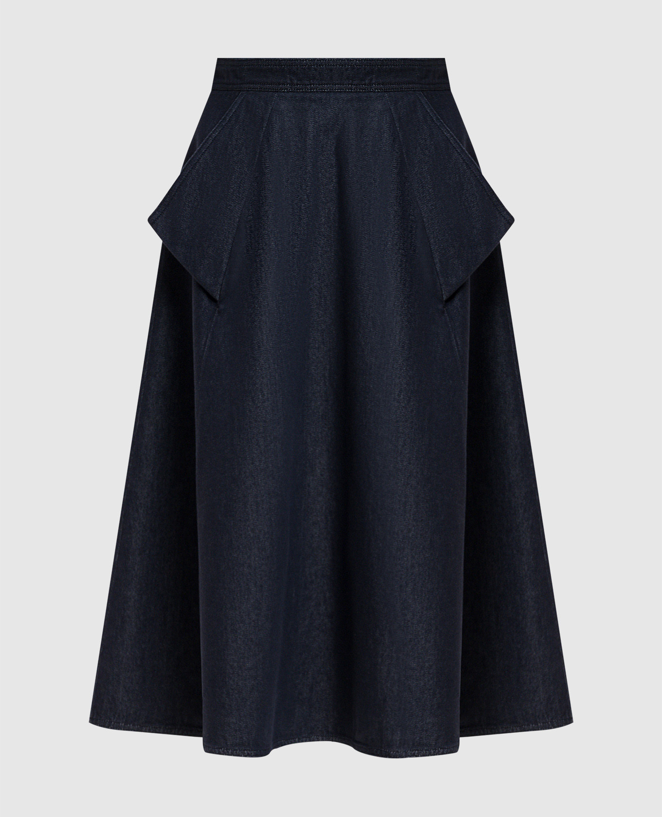 

Blue denim midi skirt MXMVISONE Max Mara