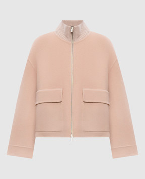 Peserico Pink wool and cashmere jacket with lurex A21081F05EA3197