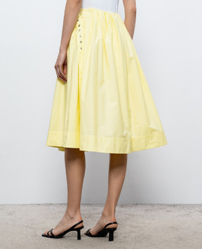 3.1 Phillip Lim Yellow midi skirt S26136235HOP