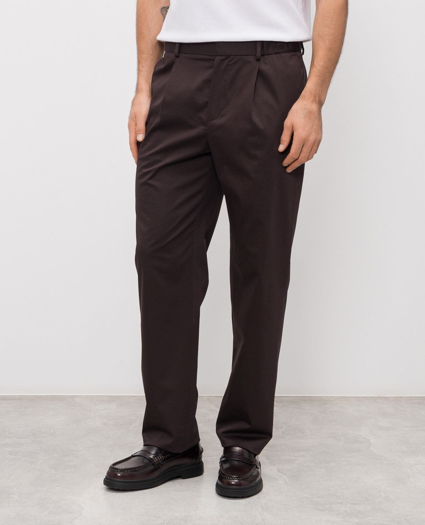 Brown pants Agnona 3
