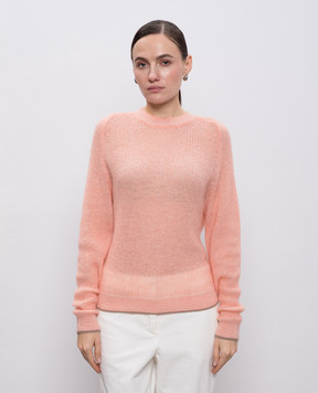 Peserico Pink alpaca wool sweater S99032F079087B
