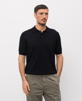 Woolrich Blue polo CFWOKN0363MRUF0787