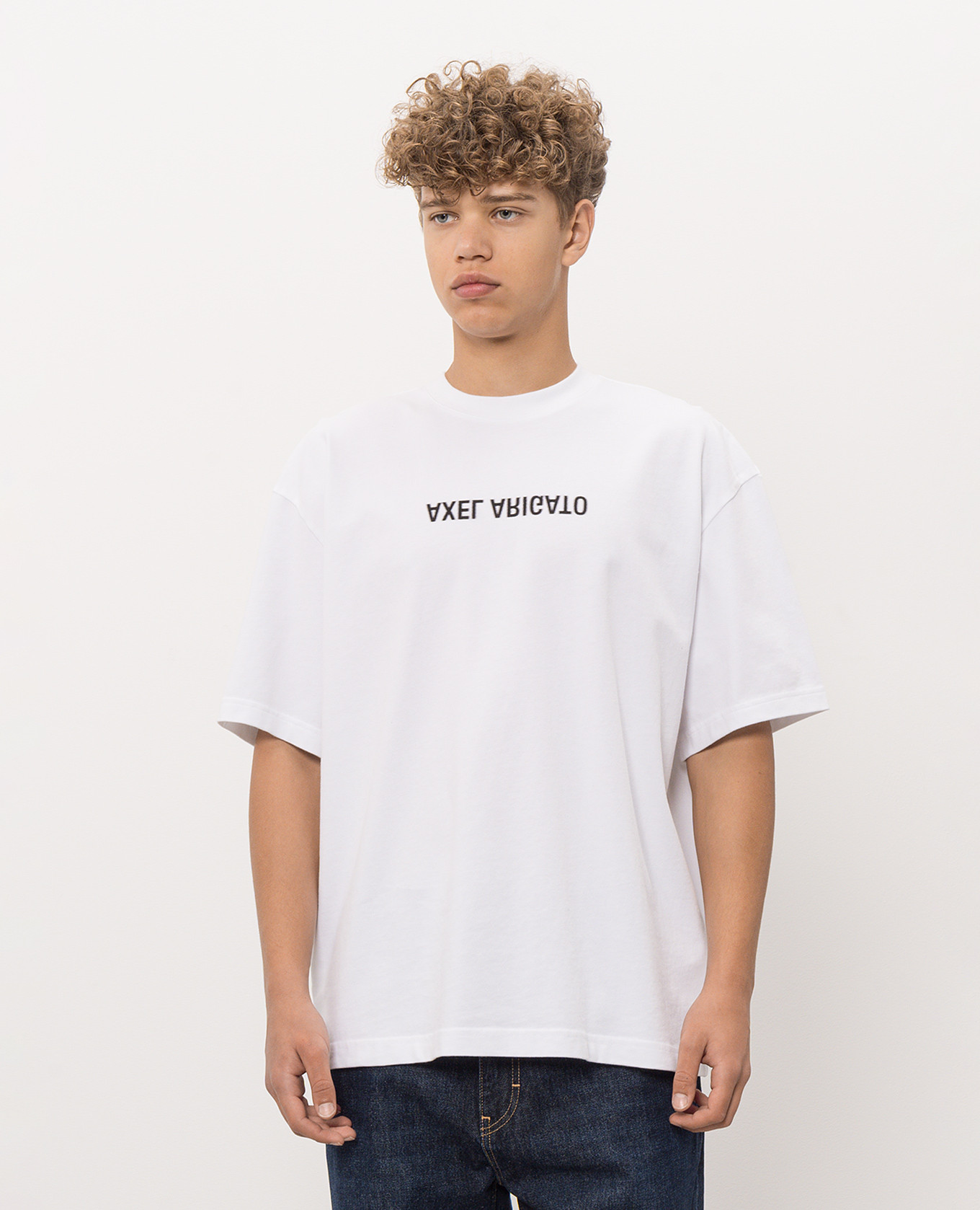 Distort White T-Shirt Axel Arigato 3