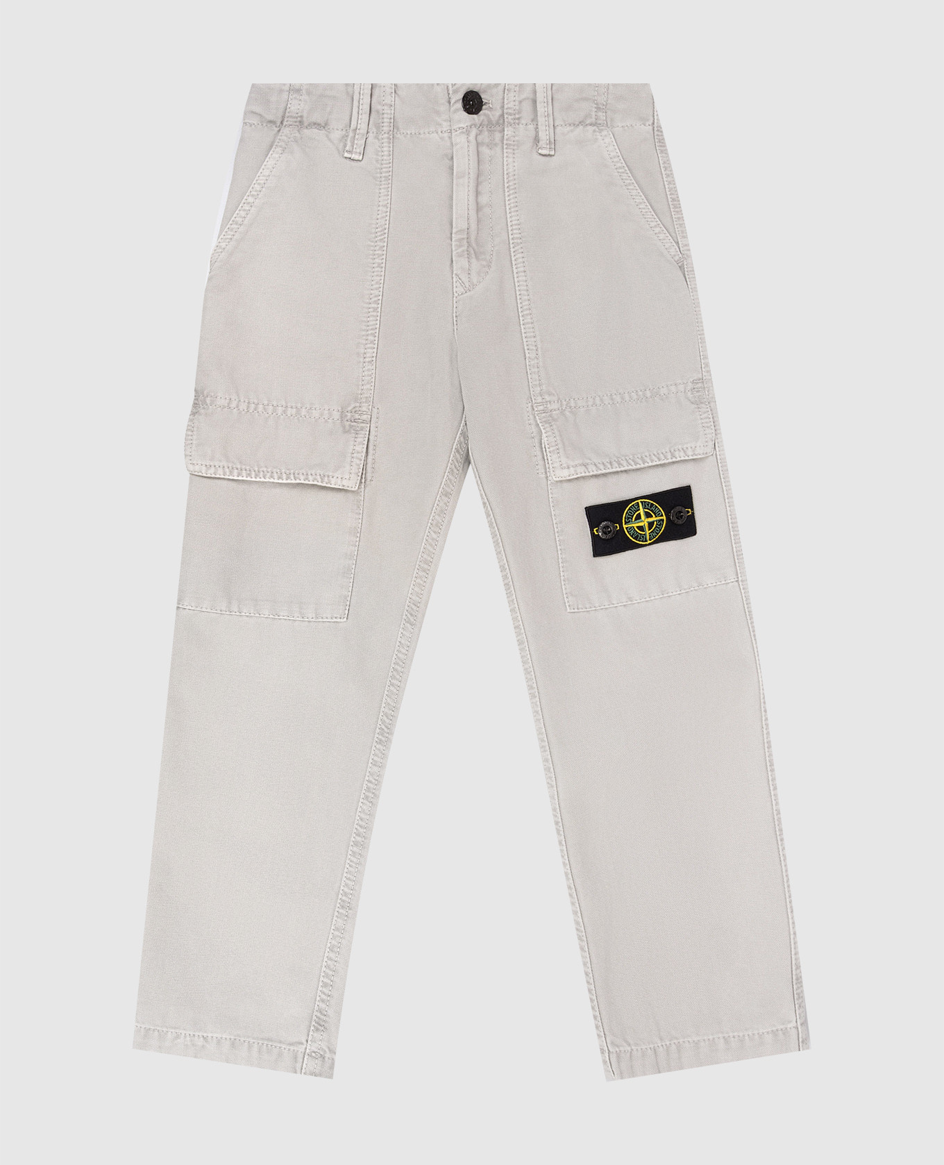 

Children's gray cargo pants Stone Island, Grey