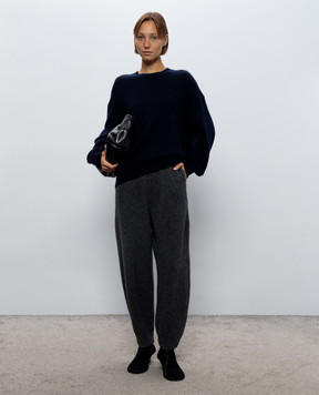 BOBOUTIC Blue cashmere and silk sweater 5105