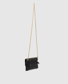 Gianni Chiarini Black leather Belty clutch BS12145COMMLSR