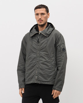 C.P. Company Green jacket with patch MOW075A110324G