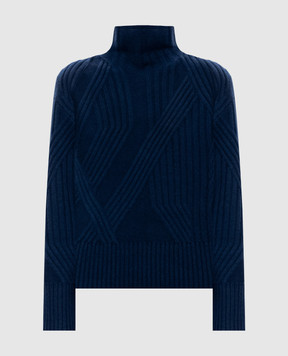 JOSEPH Isabel blue wool sweater JF010107