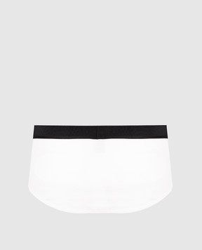 Tom Ford White briefs with logo T4LC11040