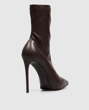 Le Silla Brown Eva ankle boots 2196V100R1PPFAK