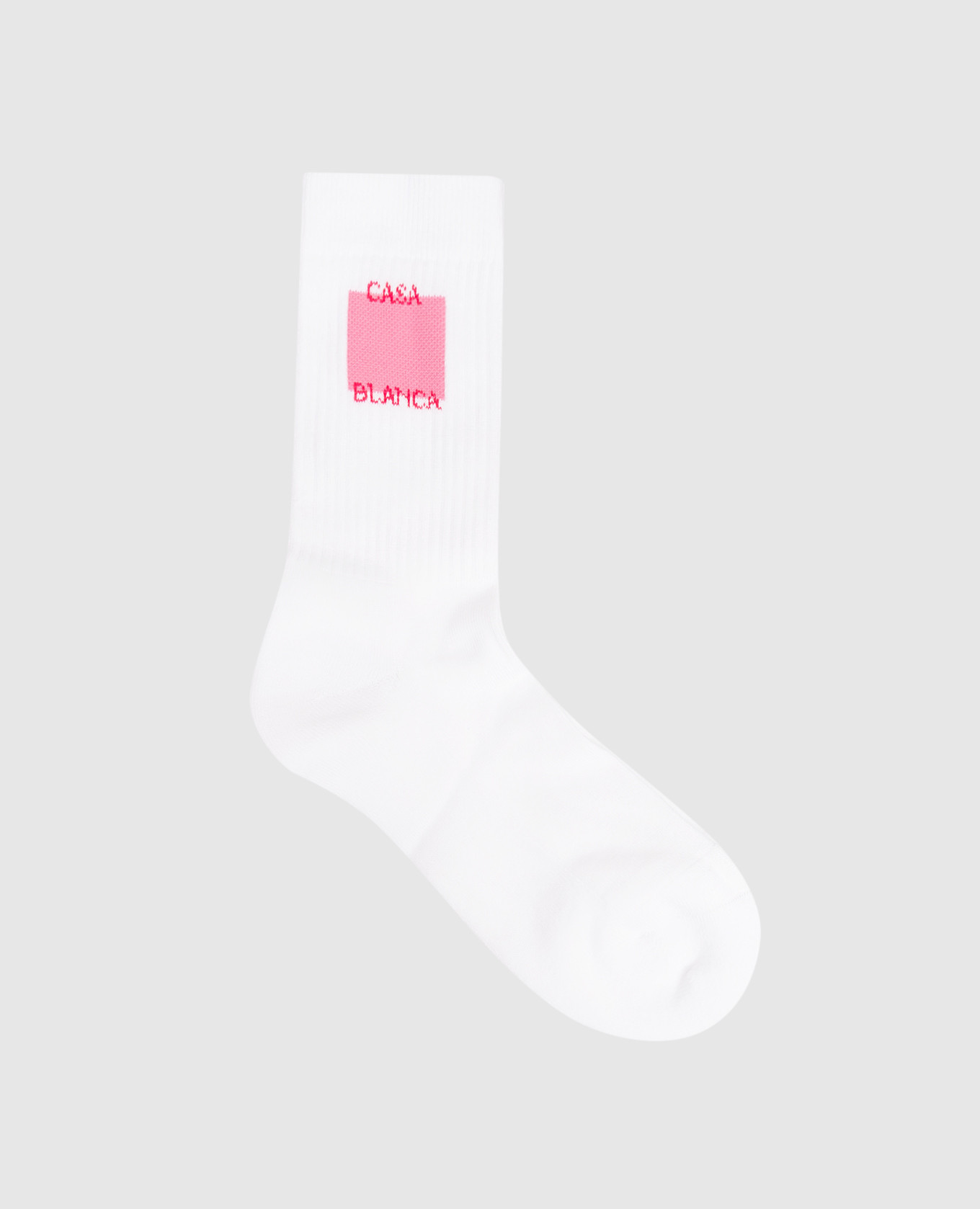 

Rose Shadow White Socks Casablanca