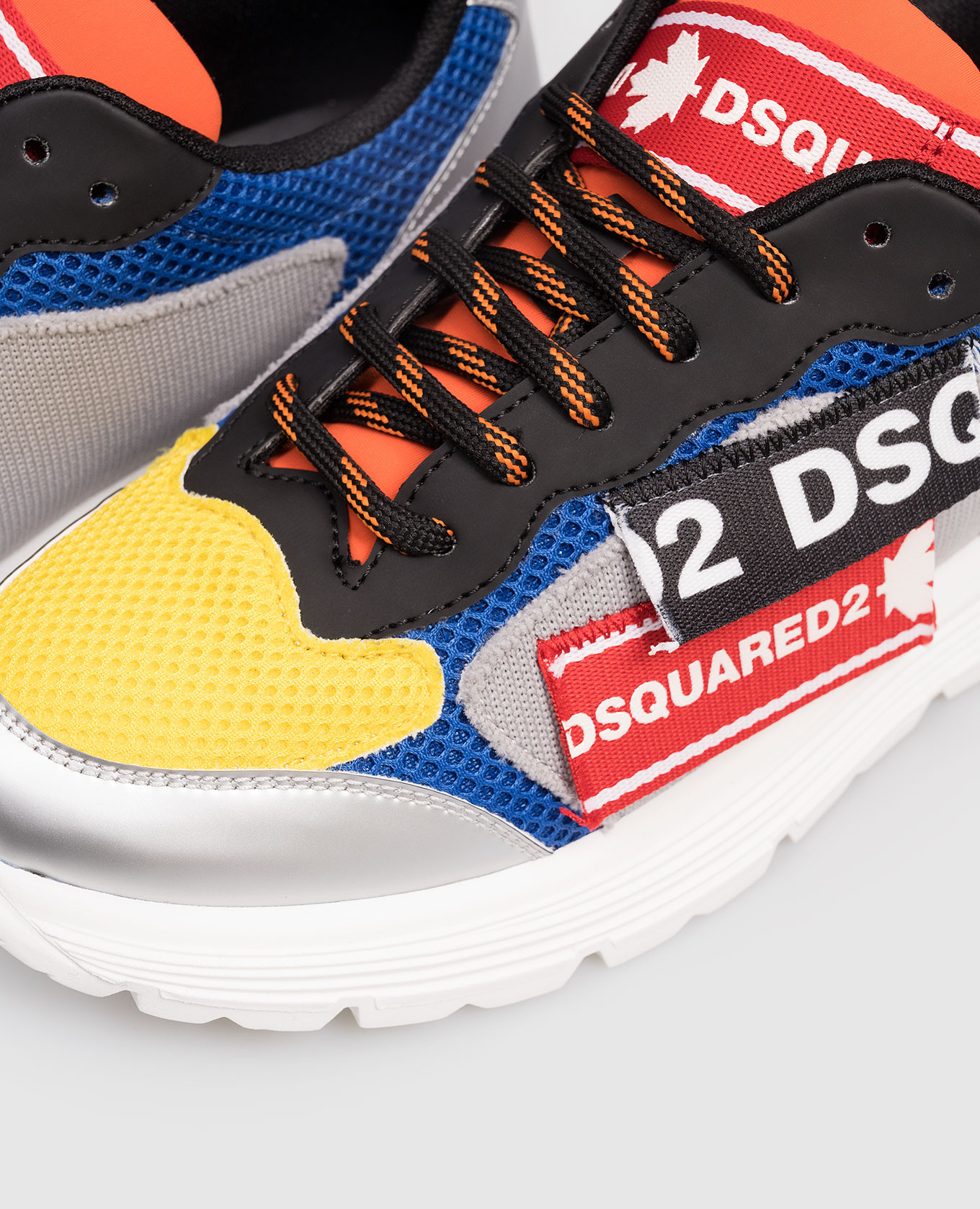 Children's sneakers with logo patches DSQUARED2 5