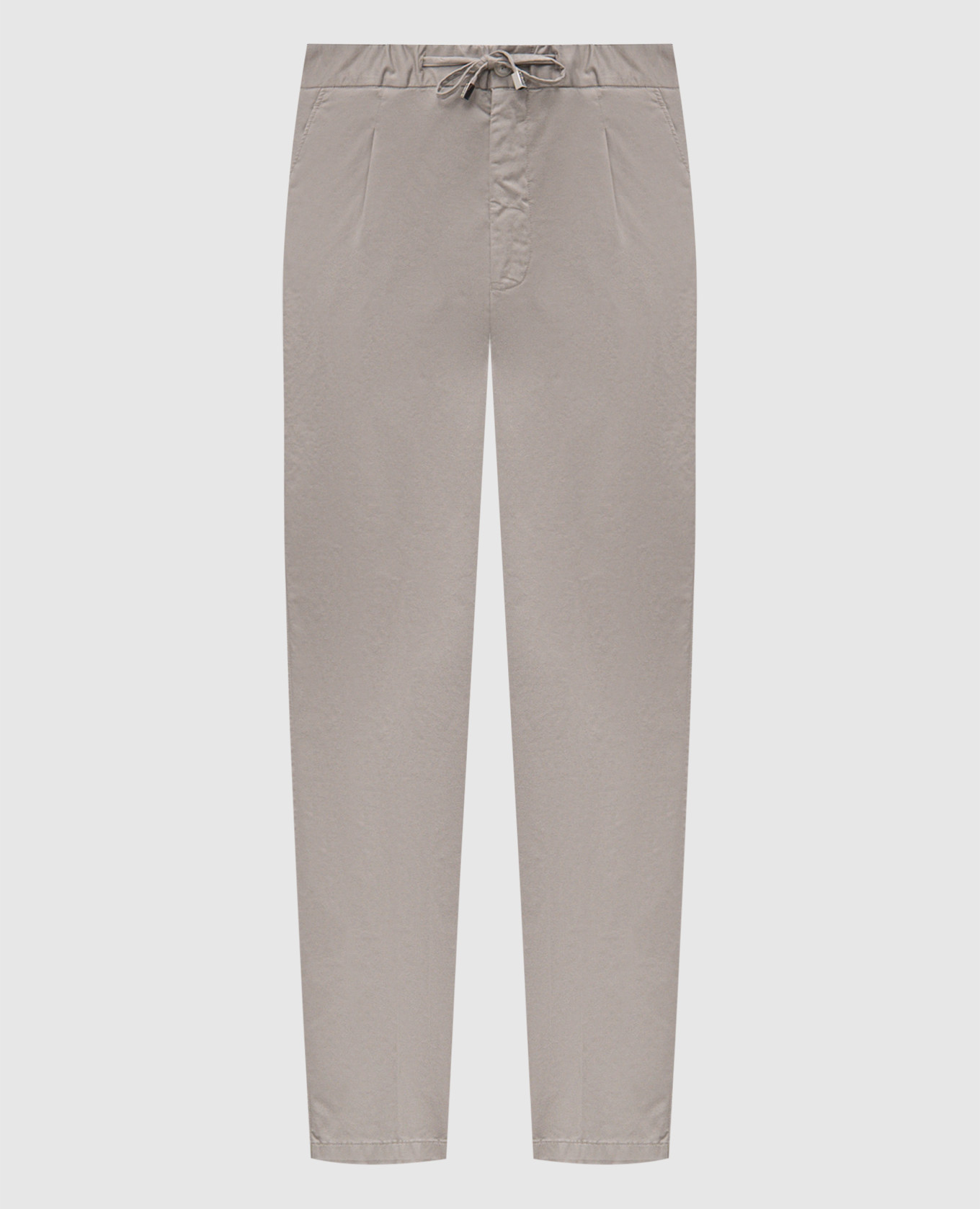 Gray cotton pants