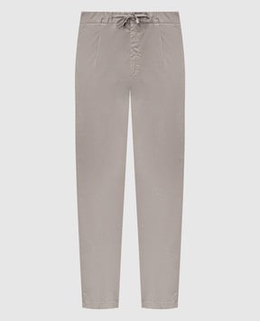 Enrico Mandelli Gray cotton pants GYM02B5653