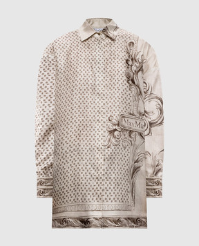 Max Mara Beige MXMGRADO silk blouse MXMGRADO