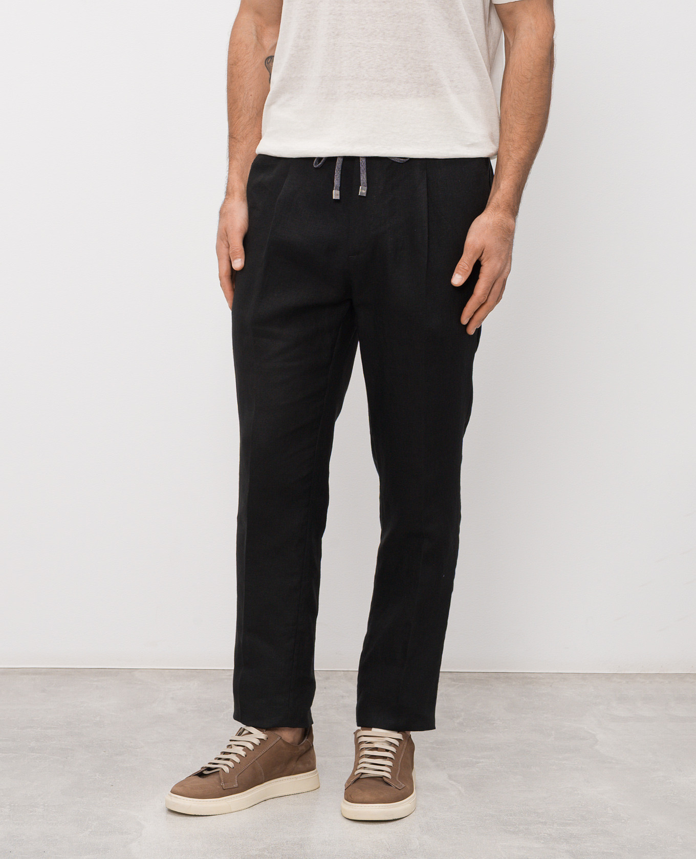 Black linen pants Cashmere&Whiskey 3