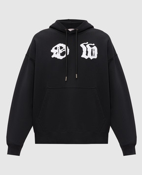 Off-White Palace Arrow print black hoodie 44MBB085Z26F001