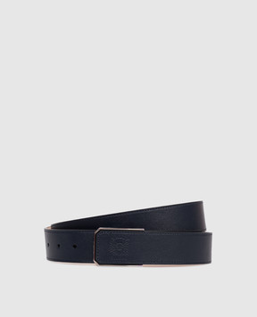 Bally Cabot Blue Leather Belt MBF06YVT852